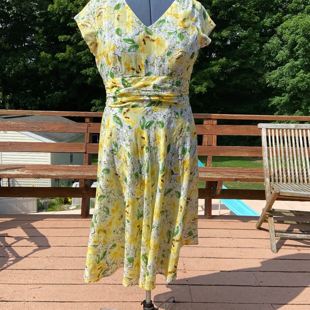Dress, floral print
